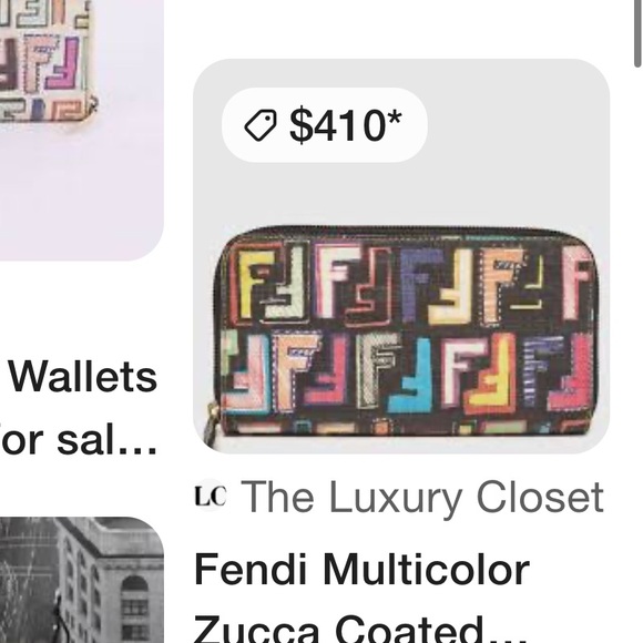 ❤️TRADED❤️Fendi zucca logo long zip organizer wallet pink blue black nude loved - Picture 14 of 16